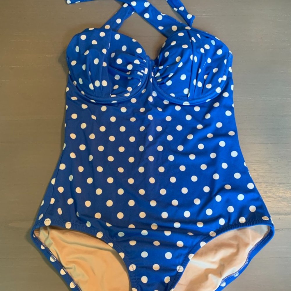 Polka Dot Swimsuit